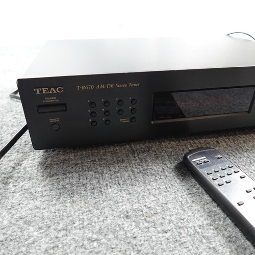 Teac r670 stereo tuner - teac,